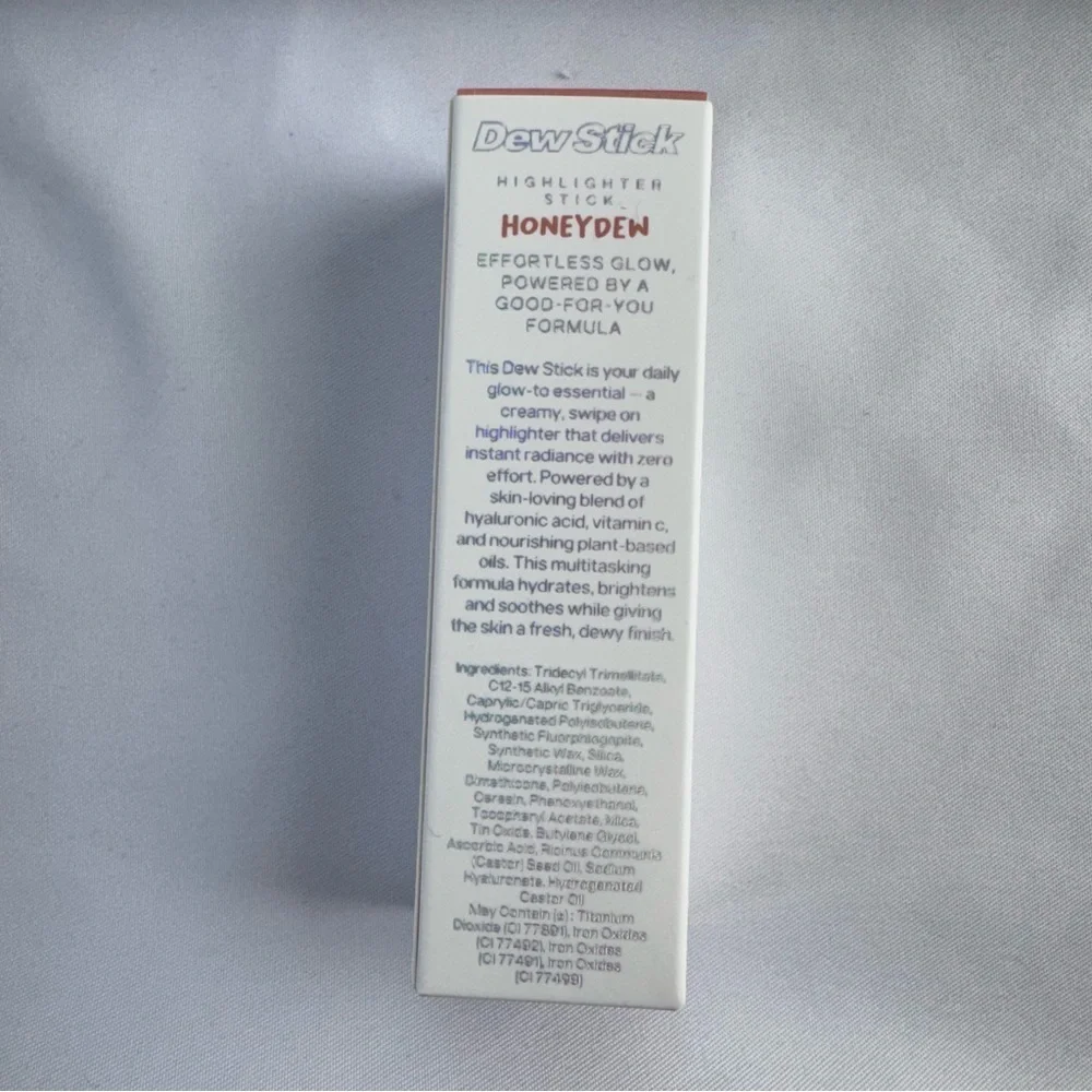 Tys Beauty Dew Stick Highlighter Stick - Honeydew NIB Full Size